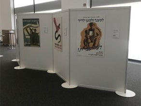Trennwand, Raumteiler, Stellwand, Messestand, Trennwand, Posterwand, Präsentationstafel, Präsentationswand, Ausstellungswand, Faltwand Güglingen Heilbronn Vermietung Verleih