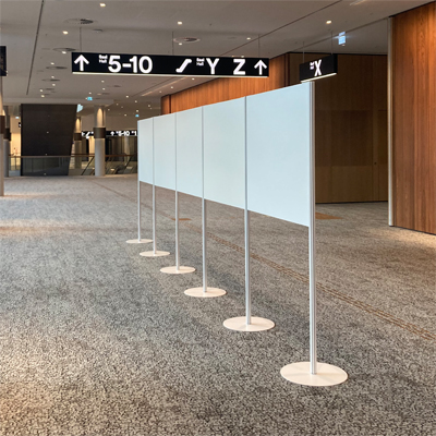 Trennwand, Raumteiler, Stellwand, Messestand, Trennwand, Posterwand, Präsentationstafel, Präsentationswand, Ausstellungswand, Faltwand Güglingen Heilbronn Vermietung Verleih